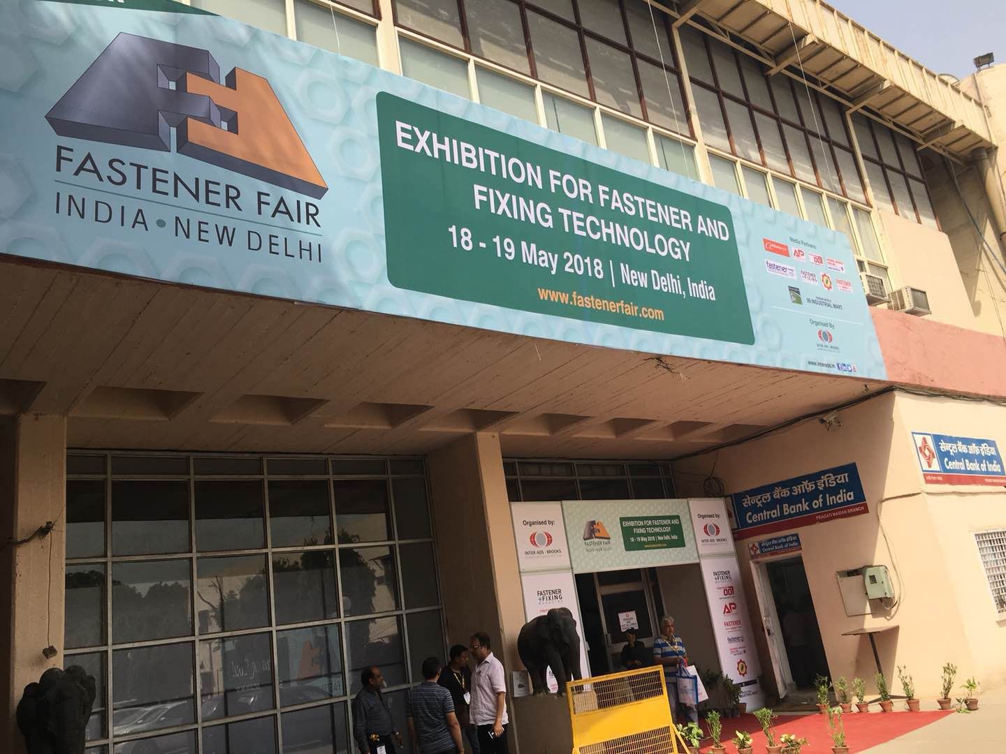 2018 International Fastener Expo India is in process