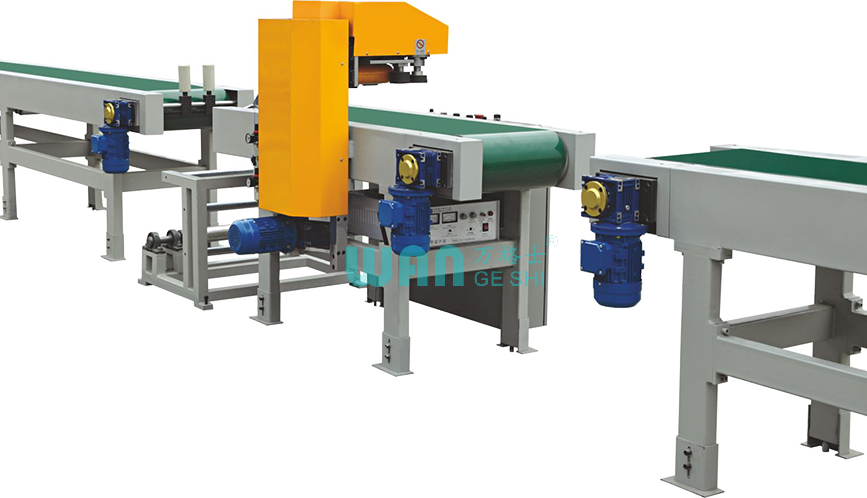 Avvolgitrice automatica per profilati di legno